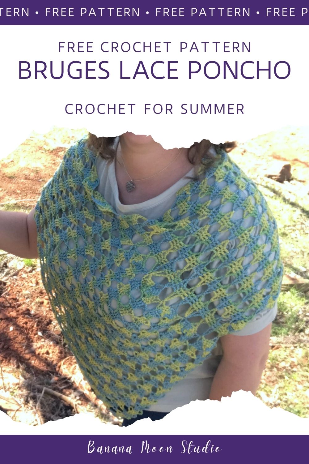 Free Bruges Lace Crochet Pattern • Banana Moon Studio
