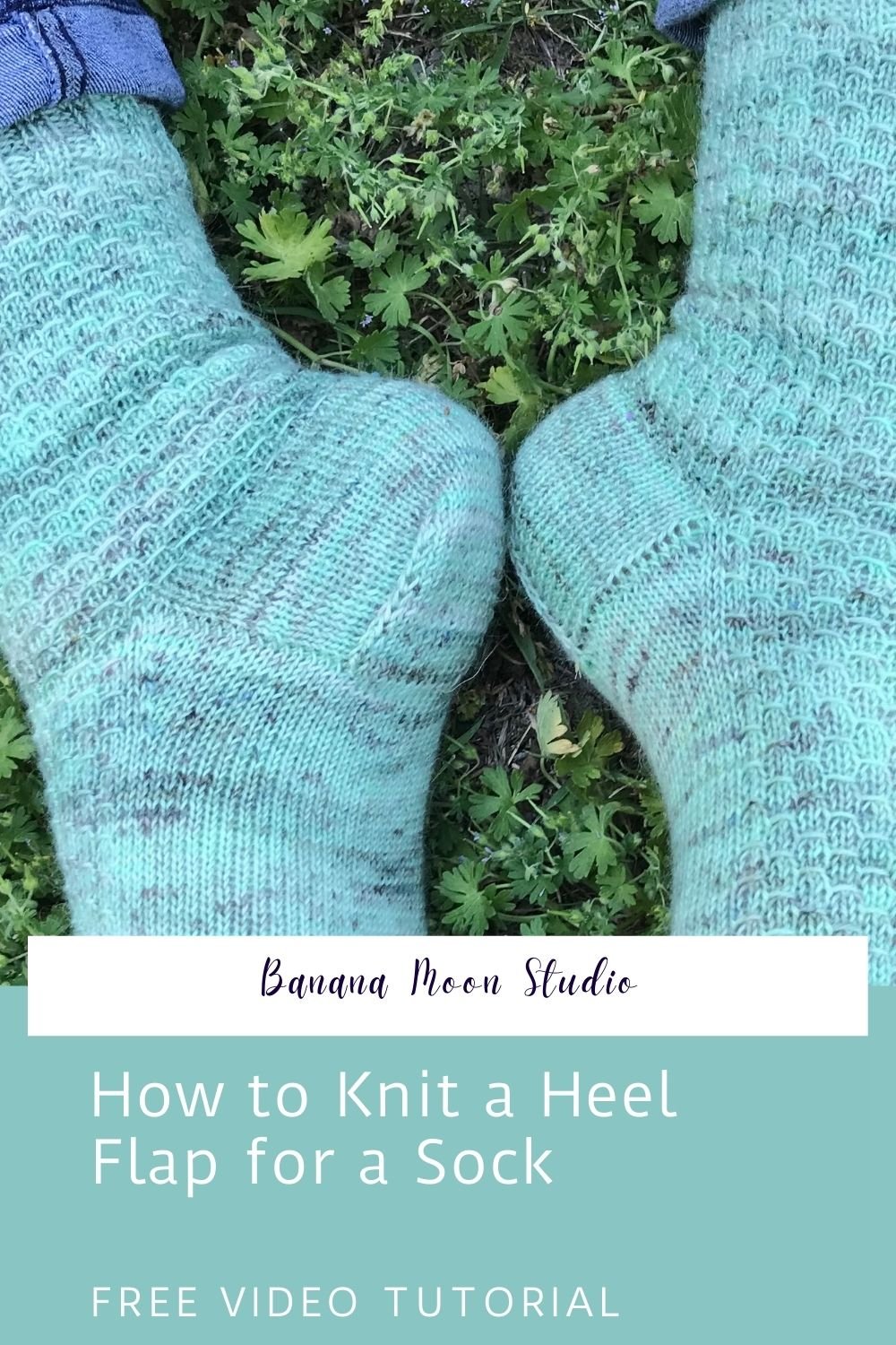 How to Knit a Sock Heel Flap • Banana Moon Studio