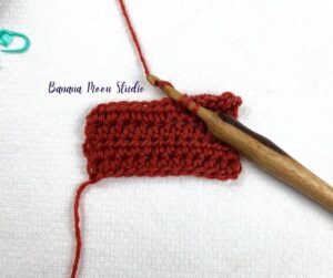 Half Double Crochet Stitch Video Tutorial • Banana Moon Studio