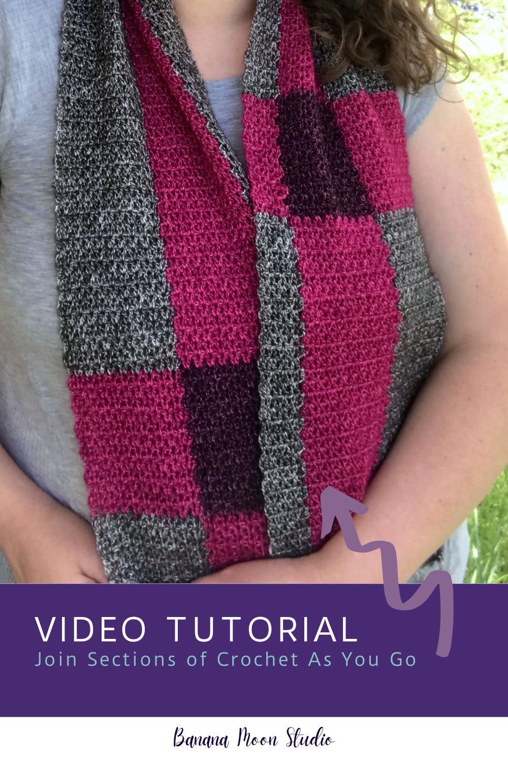 Join Pieces of Crochet With Slip Stitches As You Go • Banana Moon Studio